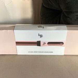 Lange Le Curl 25mm Titanium Curling Wand - Pink and Black